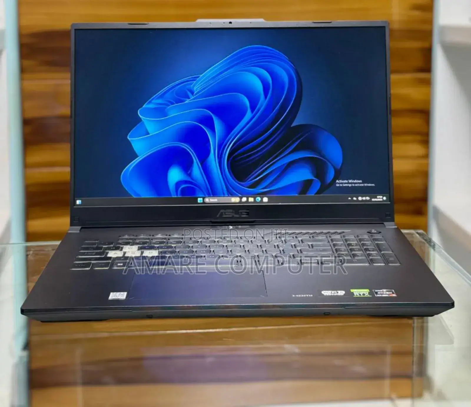 New Laptop Asus TUF Gaming A15 16GB AMD Ryzen 7 SSD 512GB