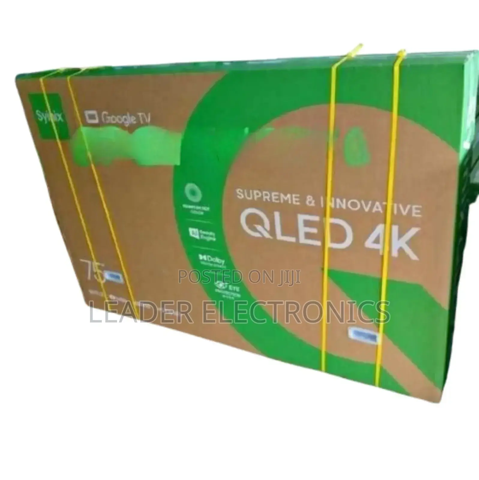 Syinix Tv 75" Smart Android Tv 4 K Uhd Qled