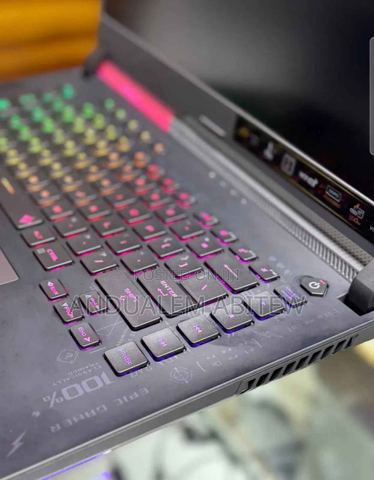 New Laptop Asus ROG Strix G731G 32GB AMD Ryzen 9 SSD 1T