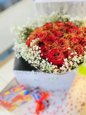 Roses And Chocolate Gift