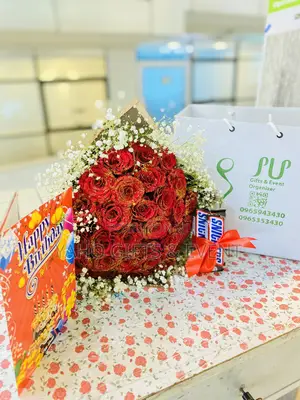 Roses And Chocolate Gift
