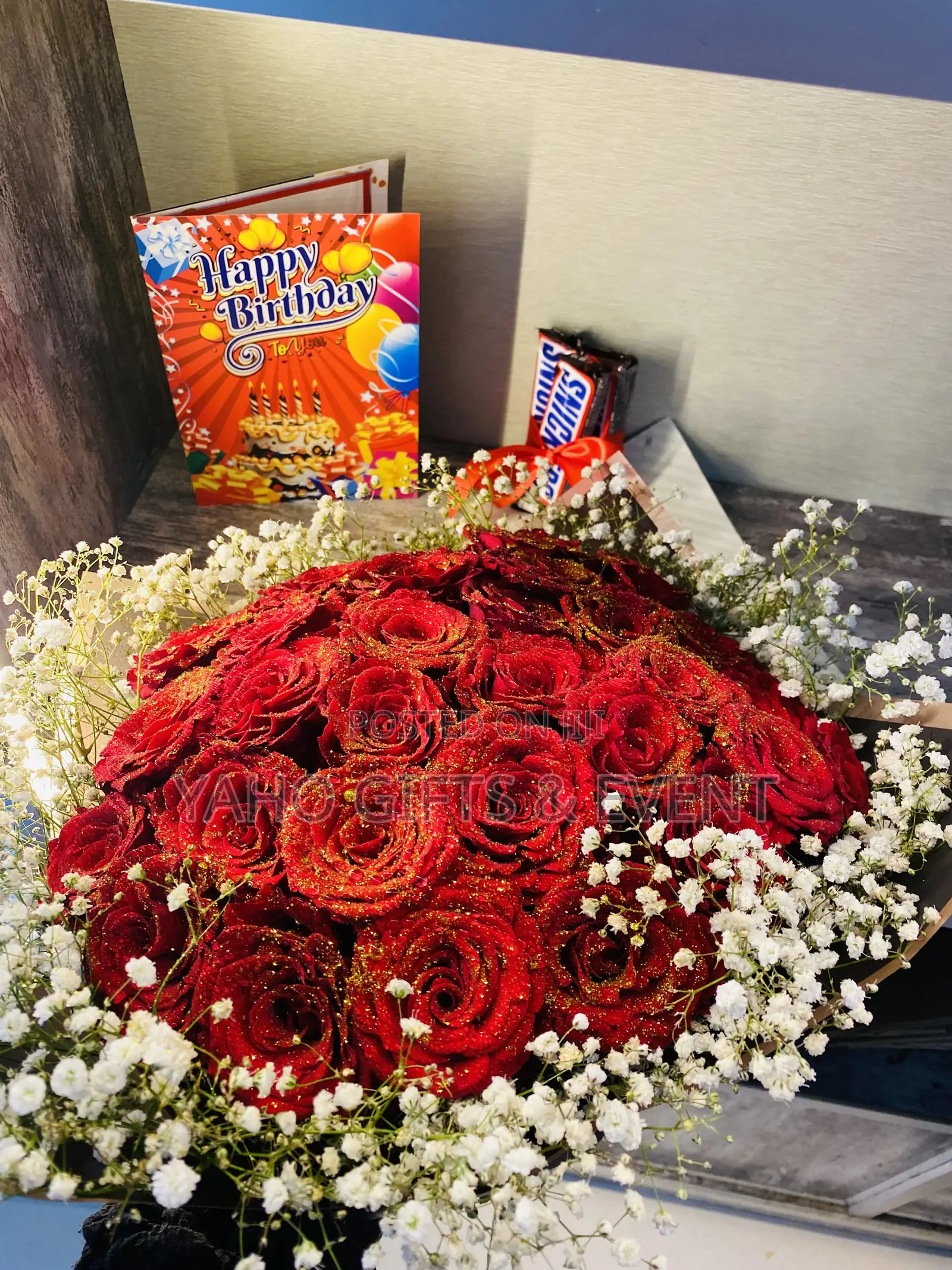 Roses And Chocolate Gift