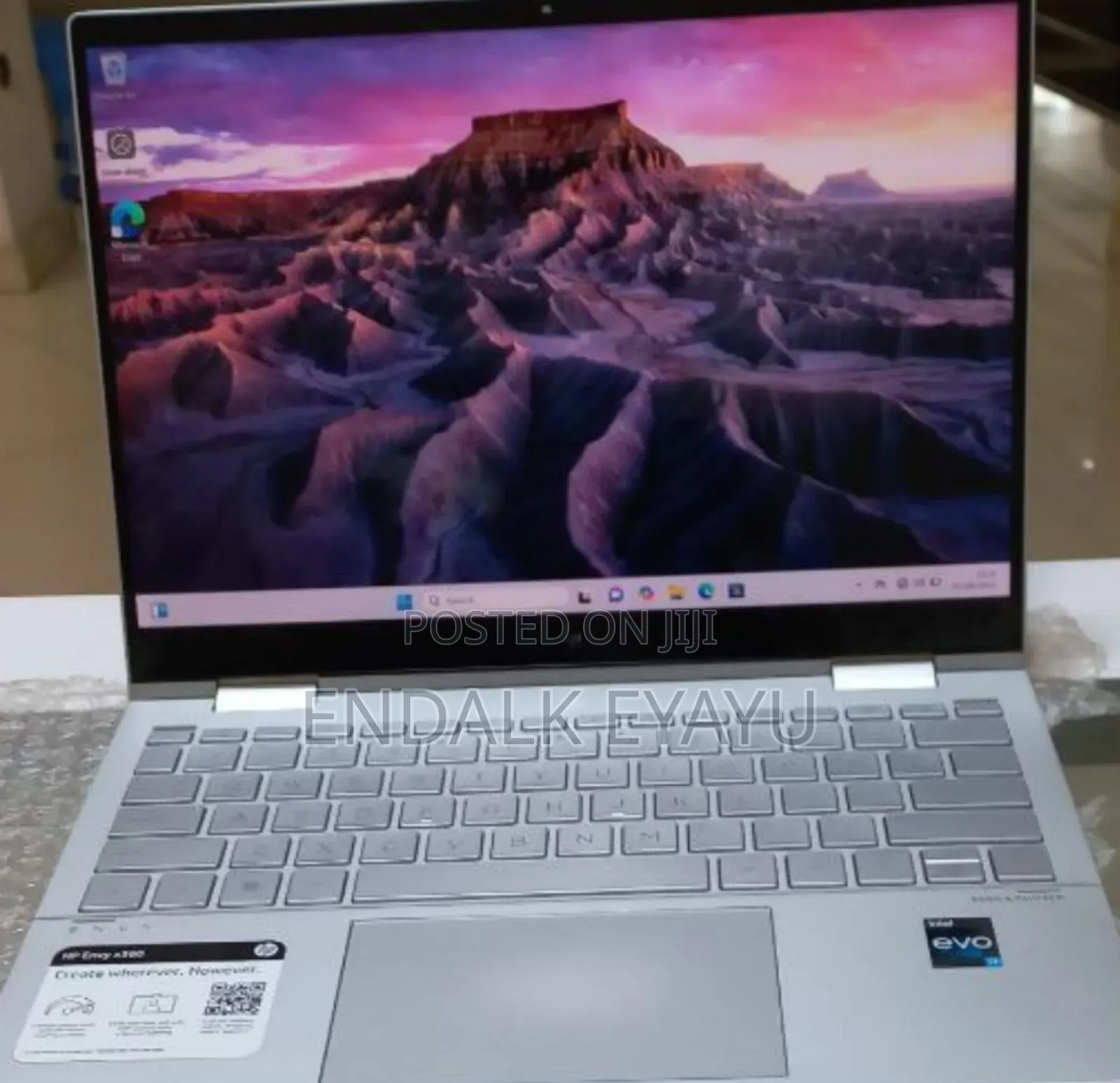 New Laptop HP Envy X360 8GB Intel Core I7 SSD 512GB