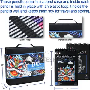 100 Pieces Sketch Set