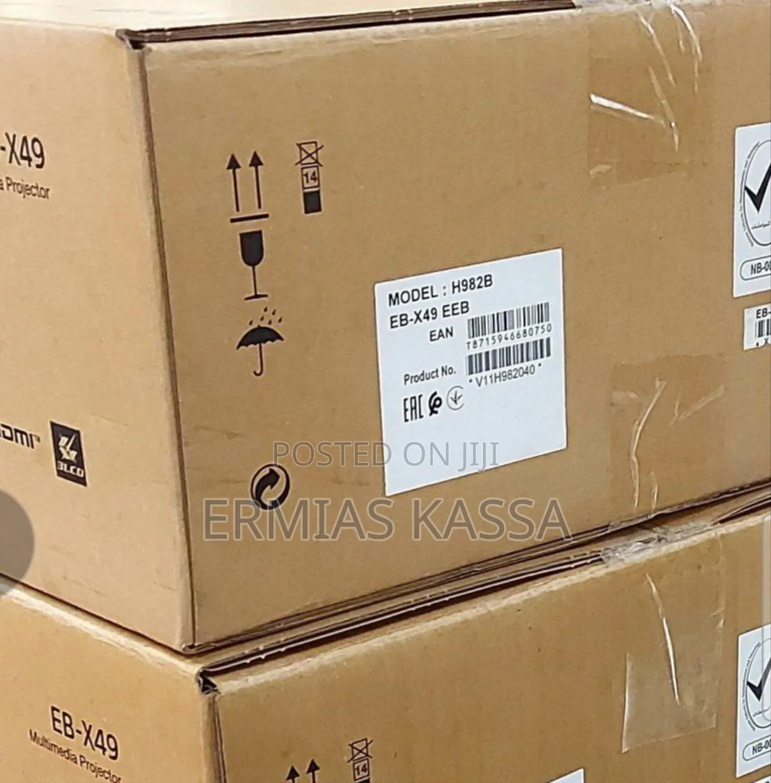 Brand New Epson Projector Eb-X49