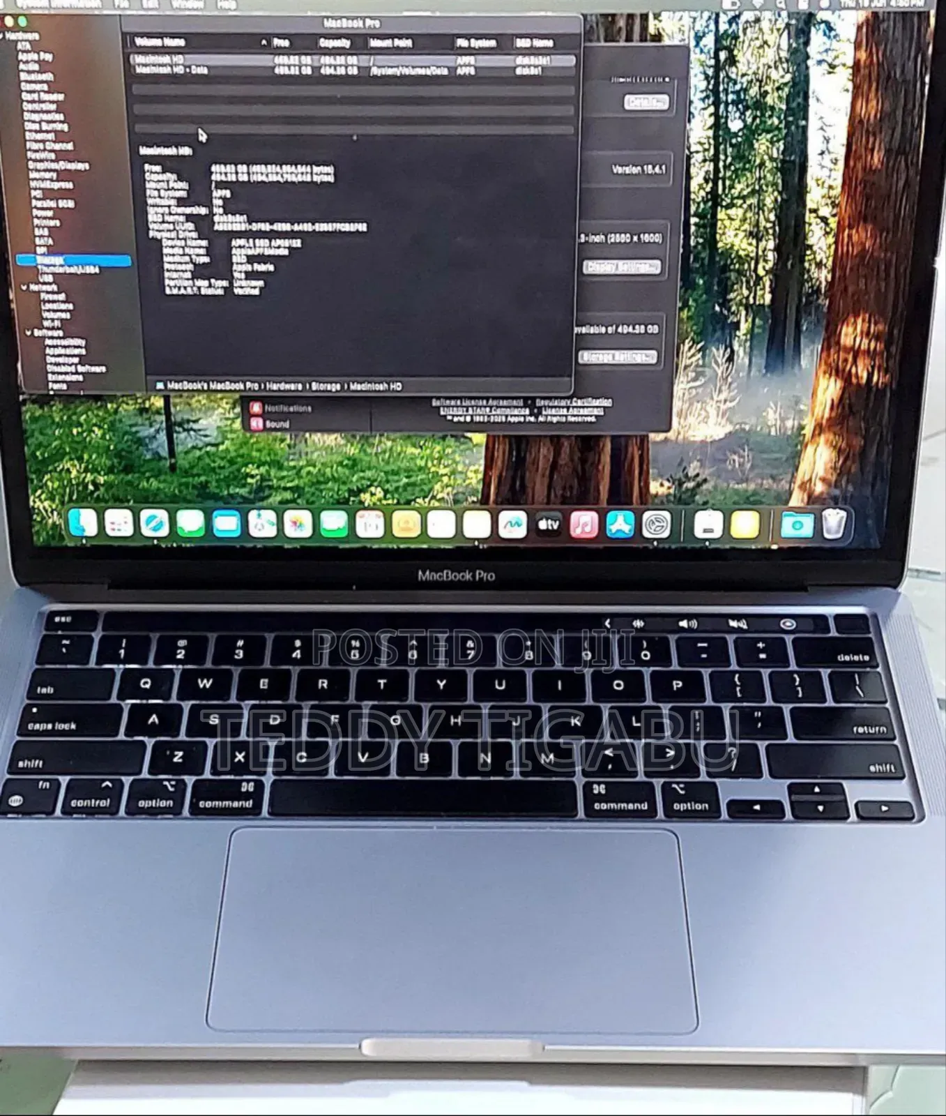 New Laptop Apple MacBook Pro 8GB Apple M2 SSD 512GB