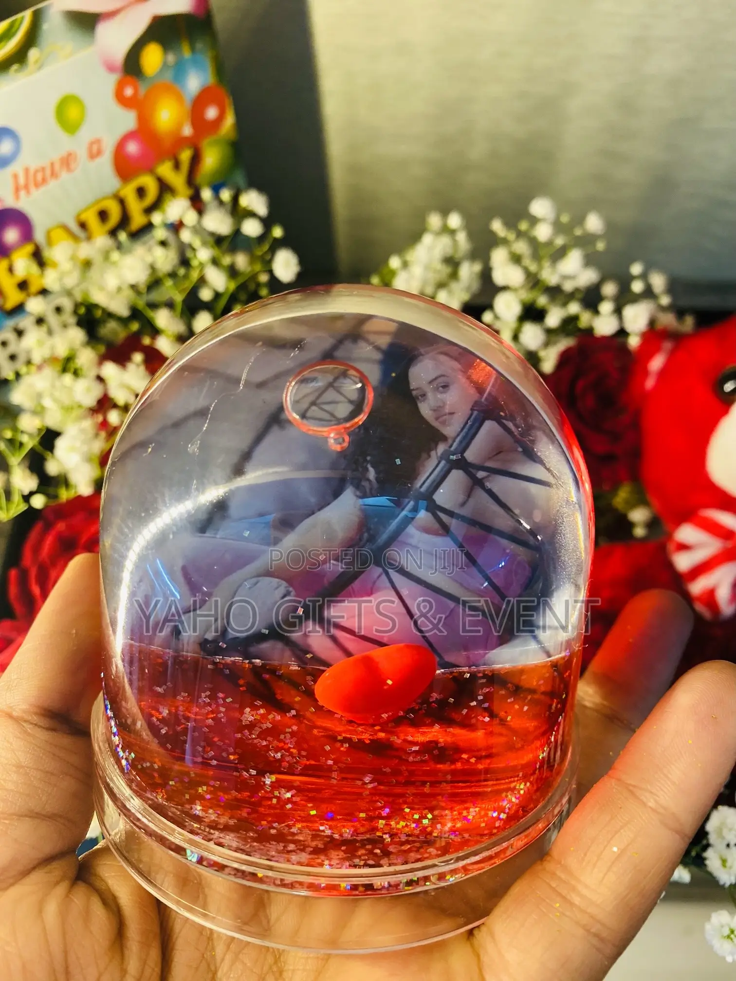 Photo Snow Ball Gift Package