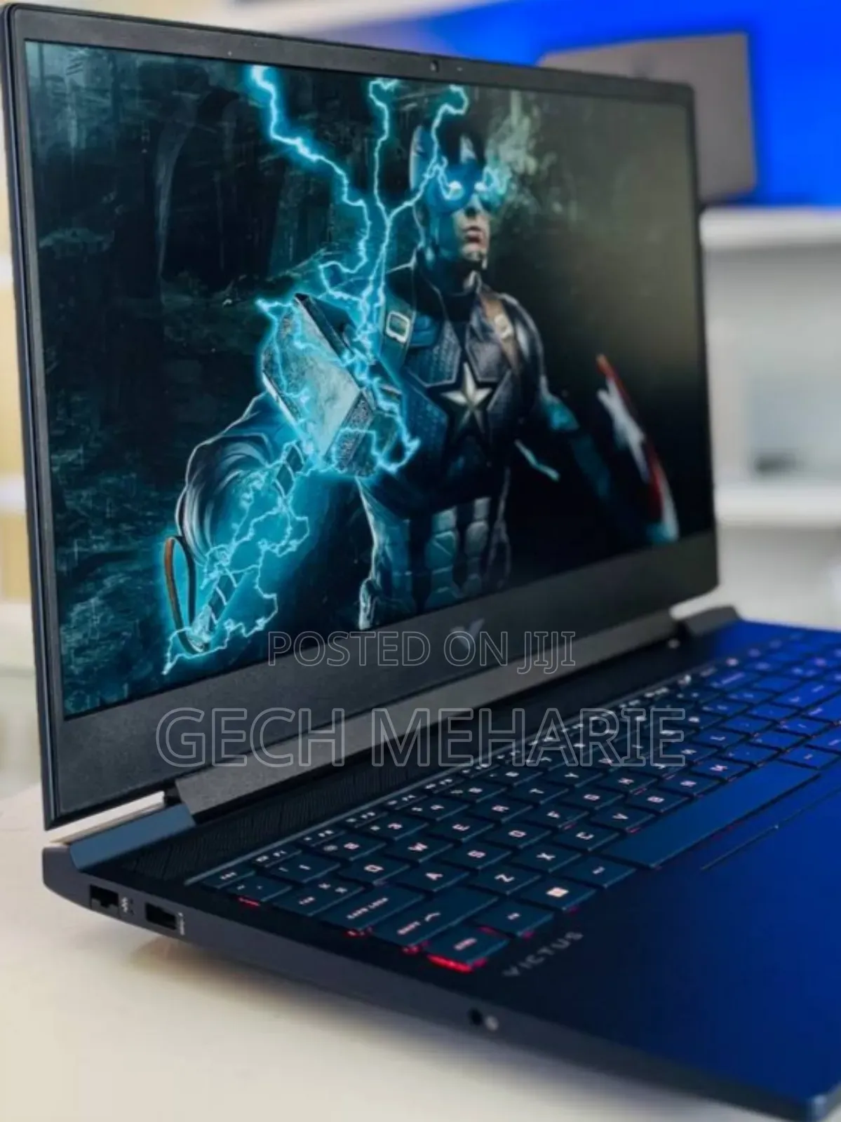 New Laptop HP Victus 16 16GB AMD Ryzen 7 SSD 1T