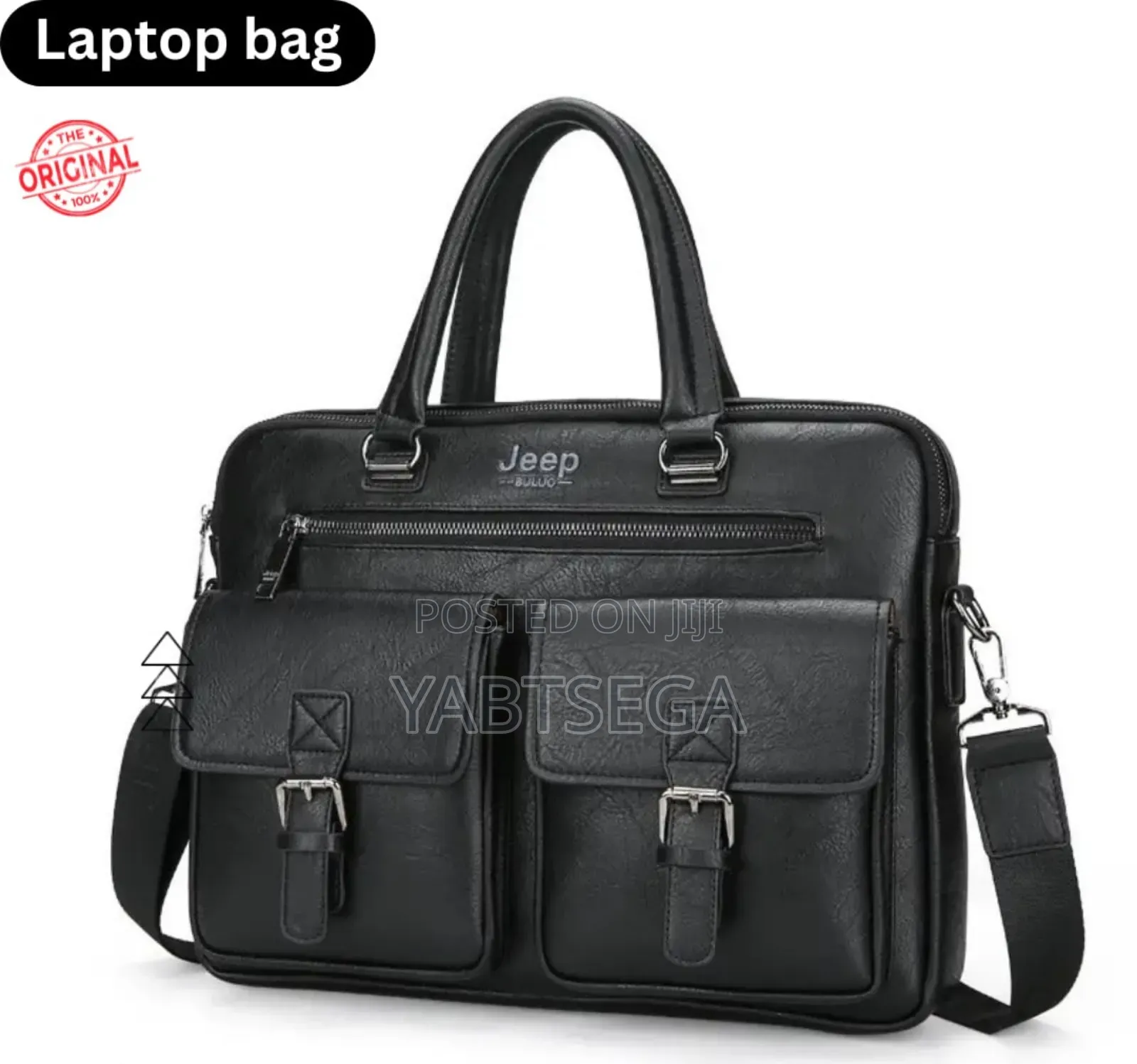 Jeep ኦሪጅናል የላፕቶፕ እና የዶክመት ቦርሳ