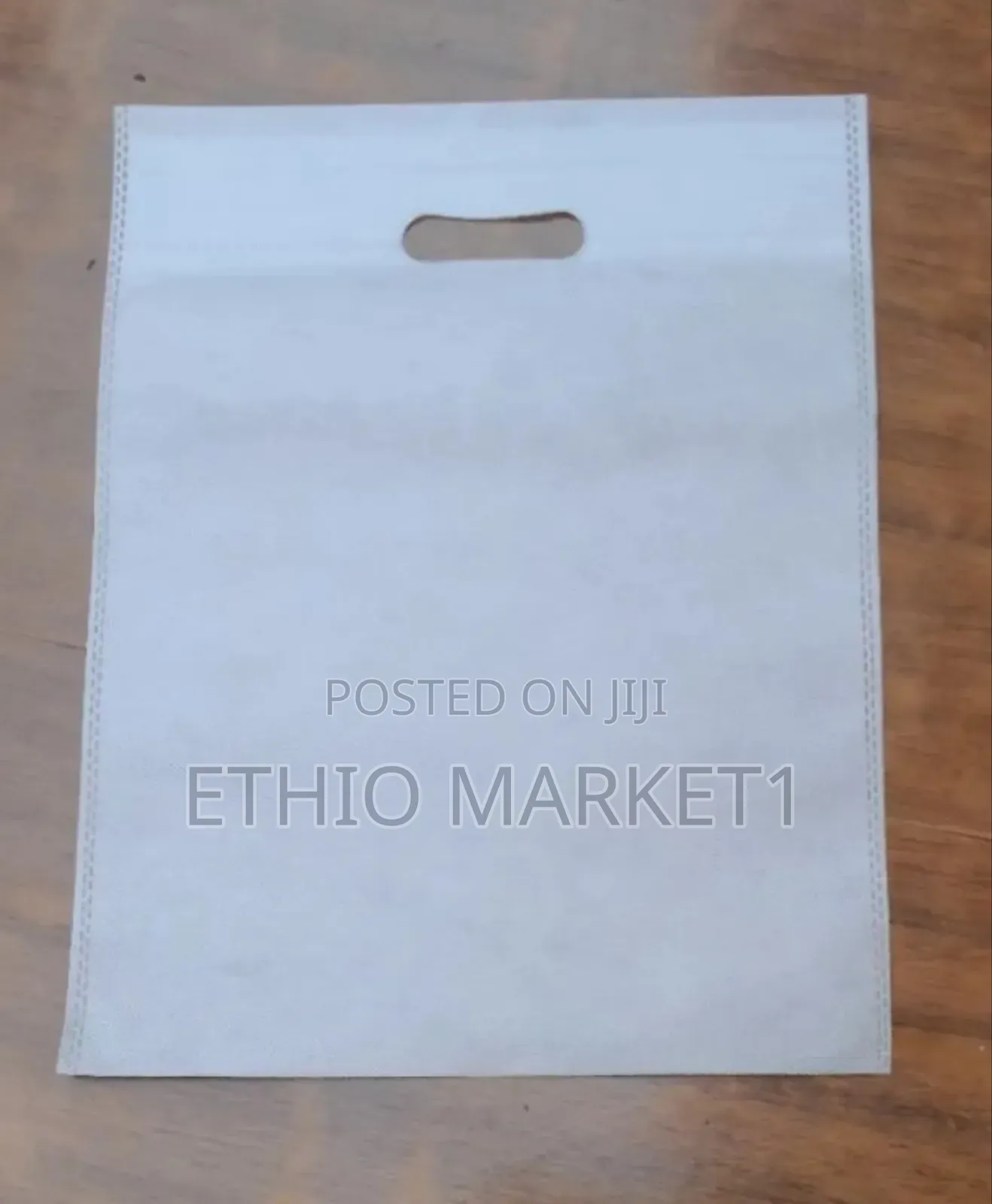 Non Woven Shopping Bags 30x40 White Color 500 PCS