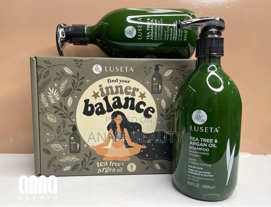 Luseta Argan Oil Tea Tree Shampoo Conditioner