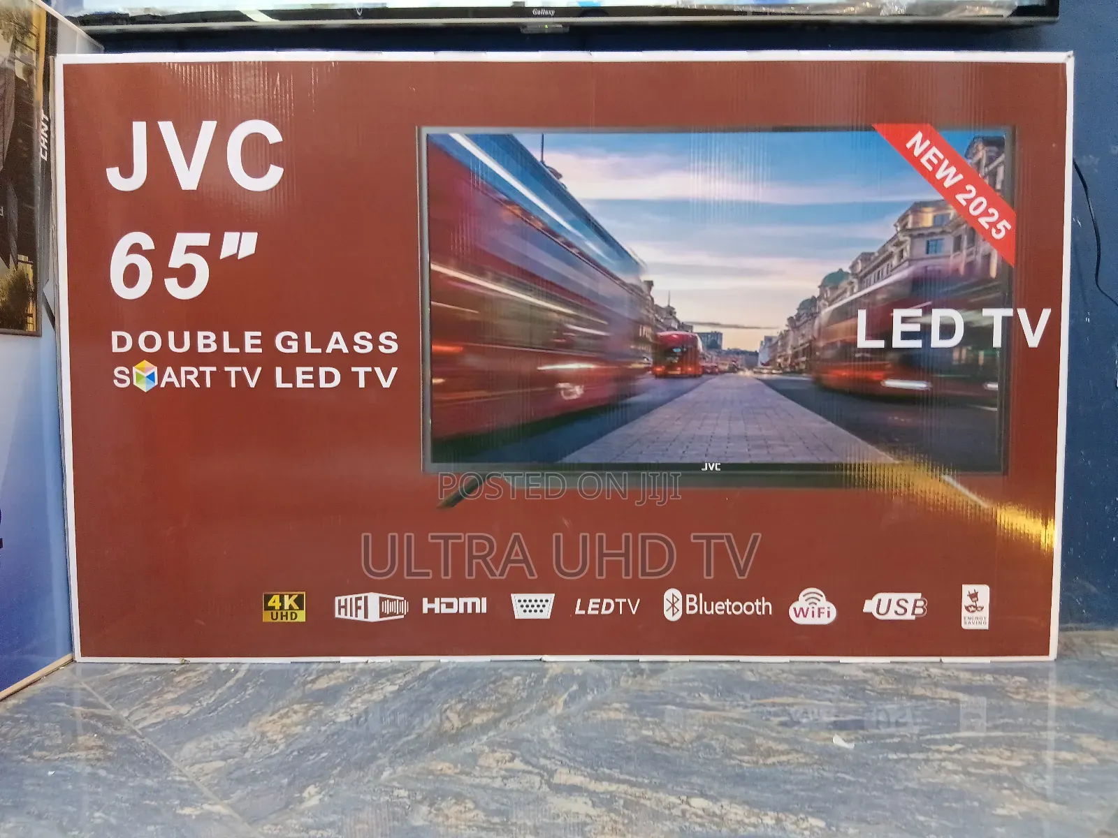 JVC 65 Inch Double Glass Smart Uhd Tv