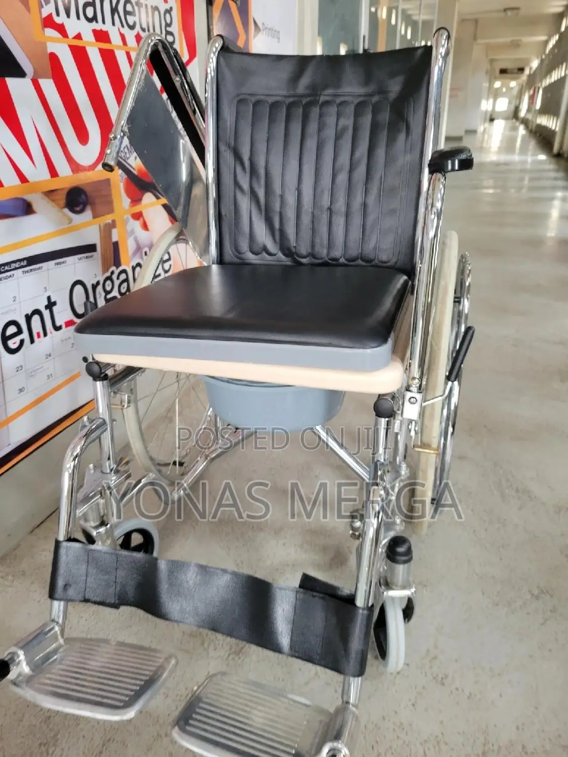 Toilet Wheelchair冉اwheelكclassic Aluminium Wheelchair -46 Cm