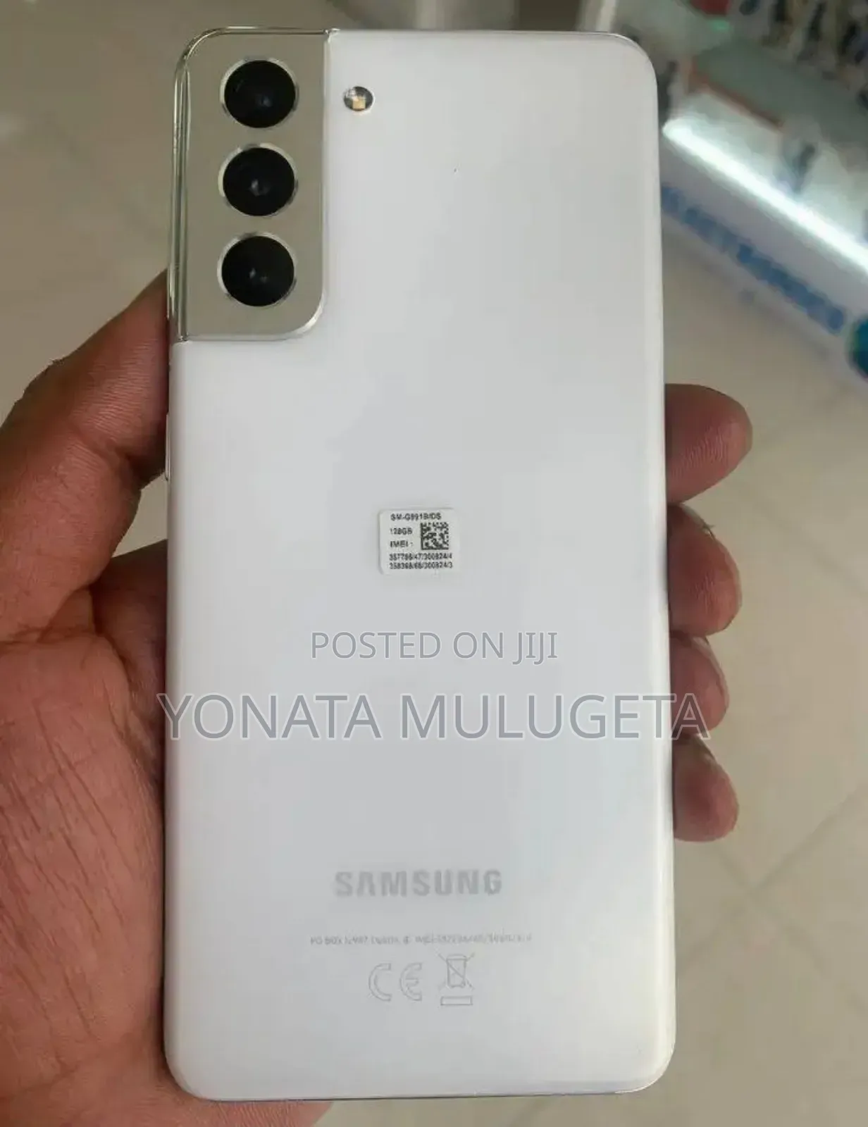 Samsung Galaxy S21 5G 128 GB White