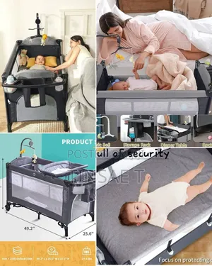 Photo - 0-6year
 4in1 Portable Nursery Center,Foldable Baby Bed