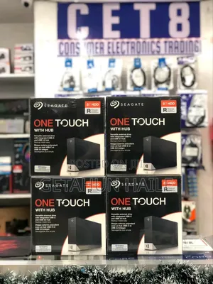 Seagate 8tb External Hard Drive (One Touch With Hub 8tb Hdd)