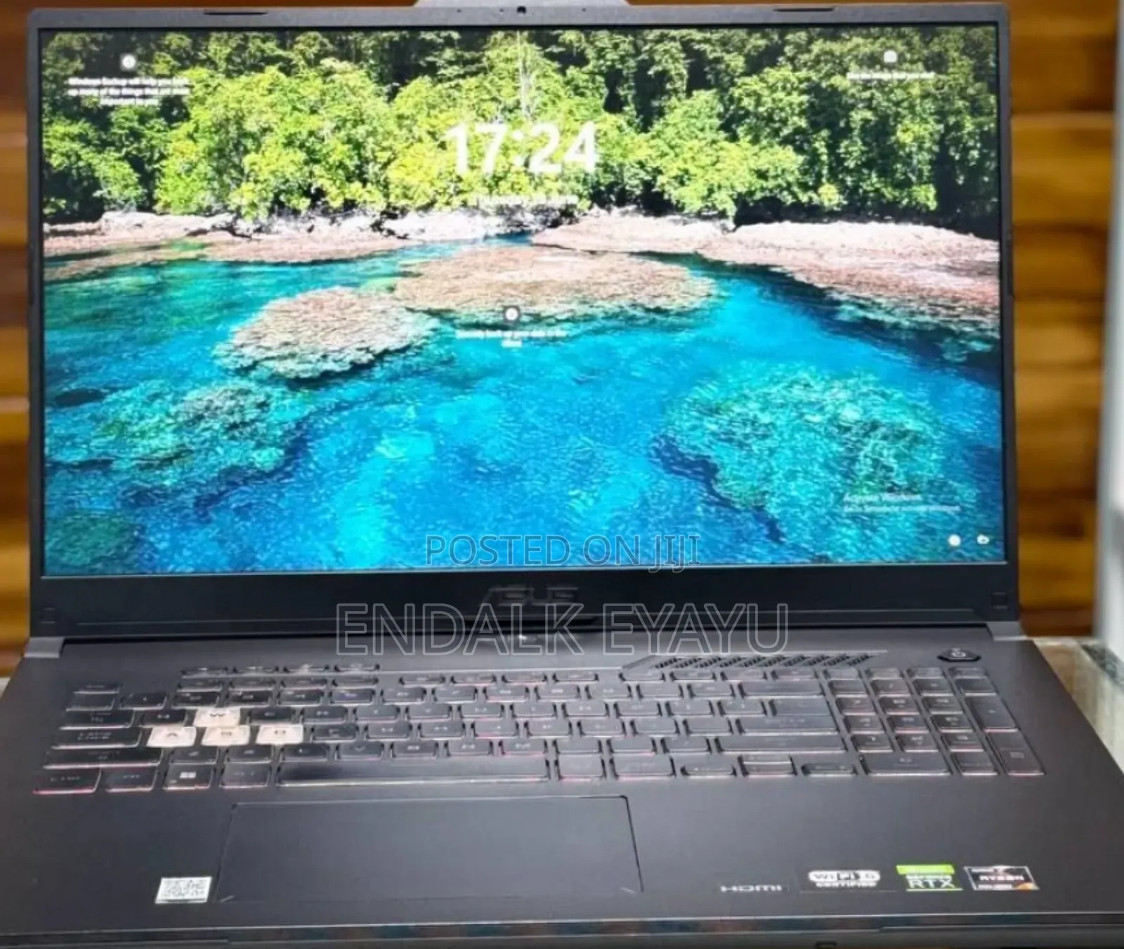 New Laptop Asus 16GB AMD Ryzen 7 SSD 512GB