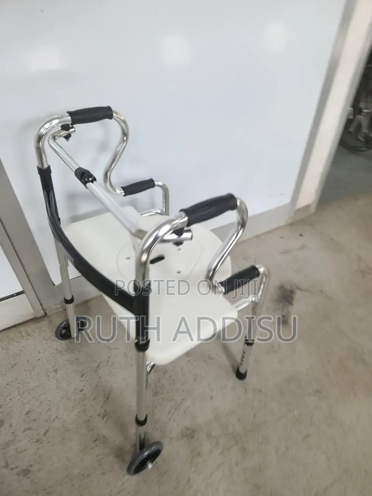 Foldable With Seat Commode Walker黨籍walking Frame With Seat
