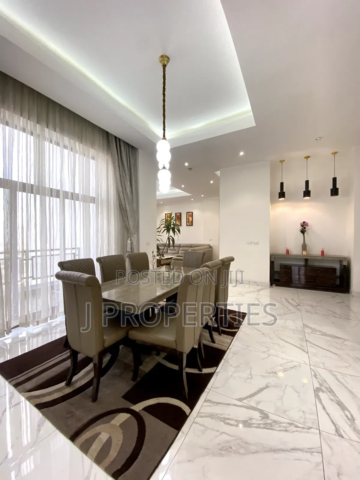 Furnished 4bdrm Penthouse in Bole for rent