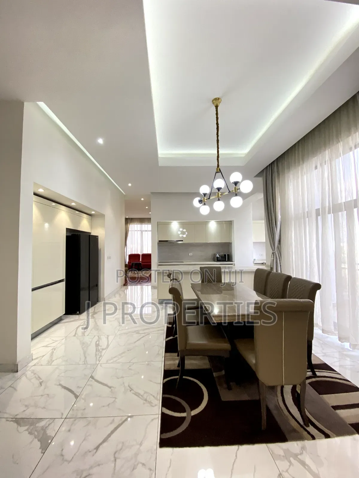 Furnished 4bdrm Penthouse in Bole for rent