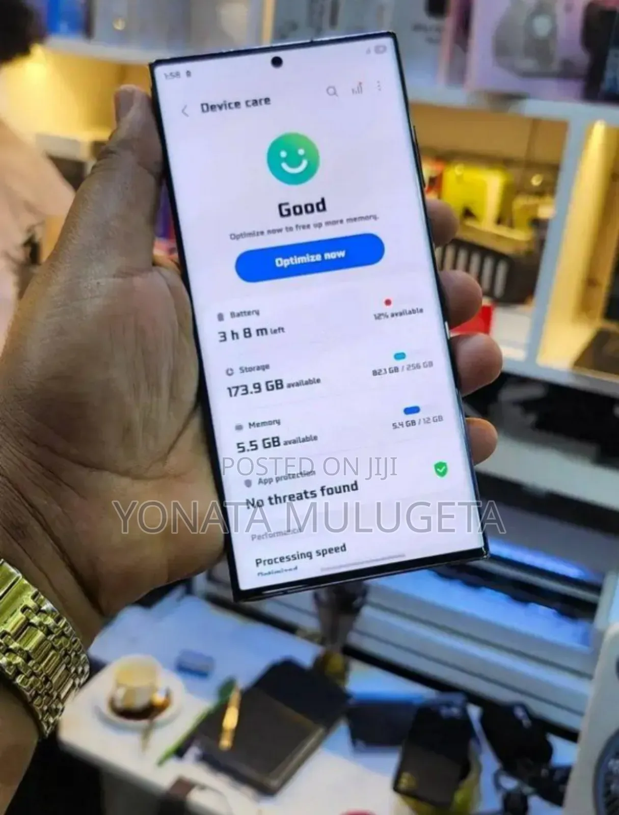 Samsung Galaxy S22 Ultra 256 GB Black