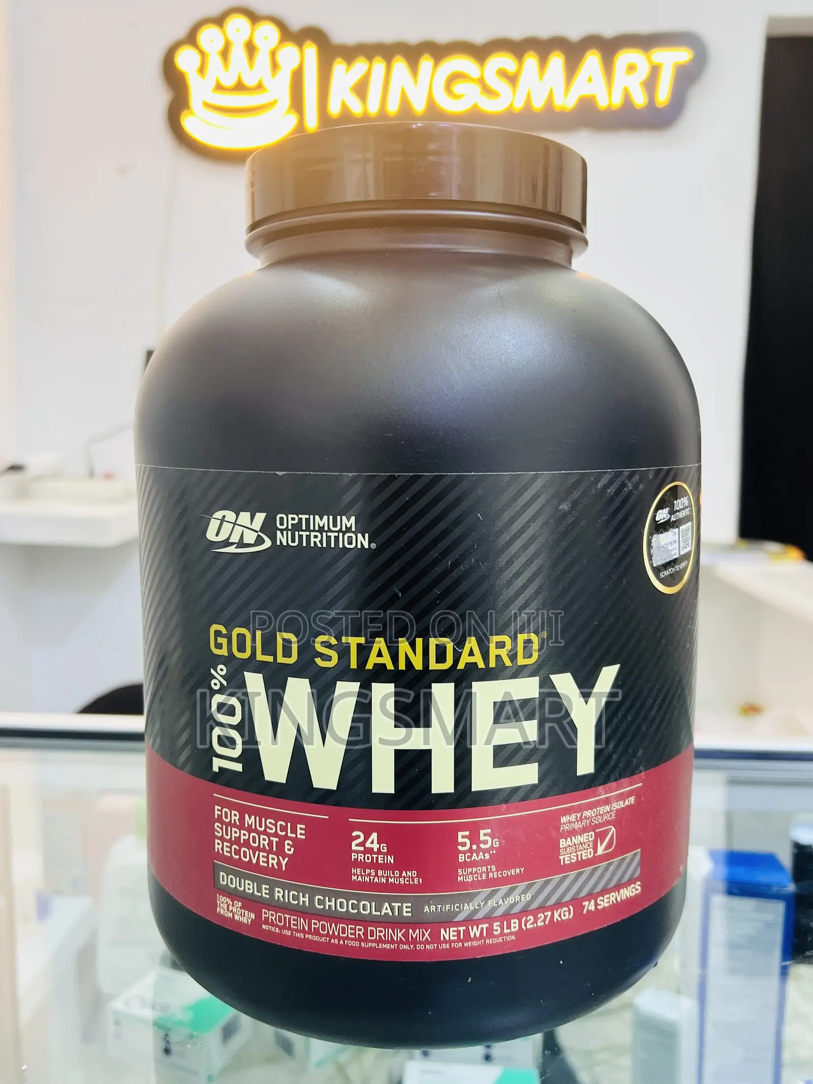 Optimum Nutrition Whey Protein Isolated and Pure Whey Protei