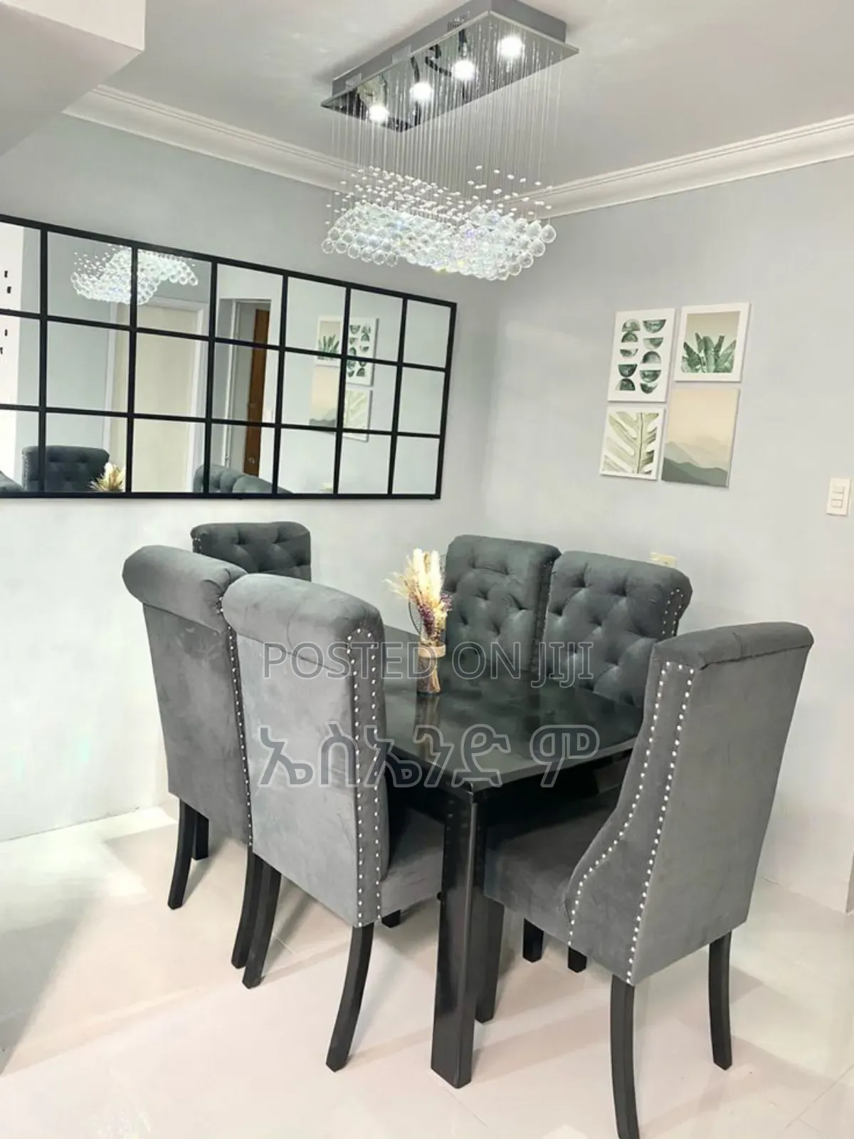 6 Family Cotton Set Dining Table