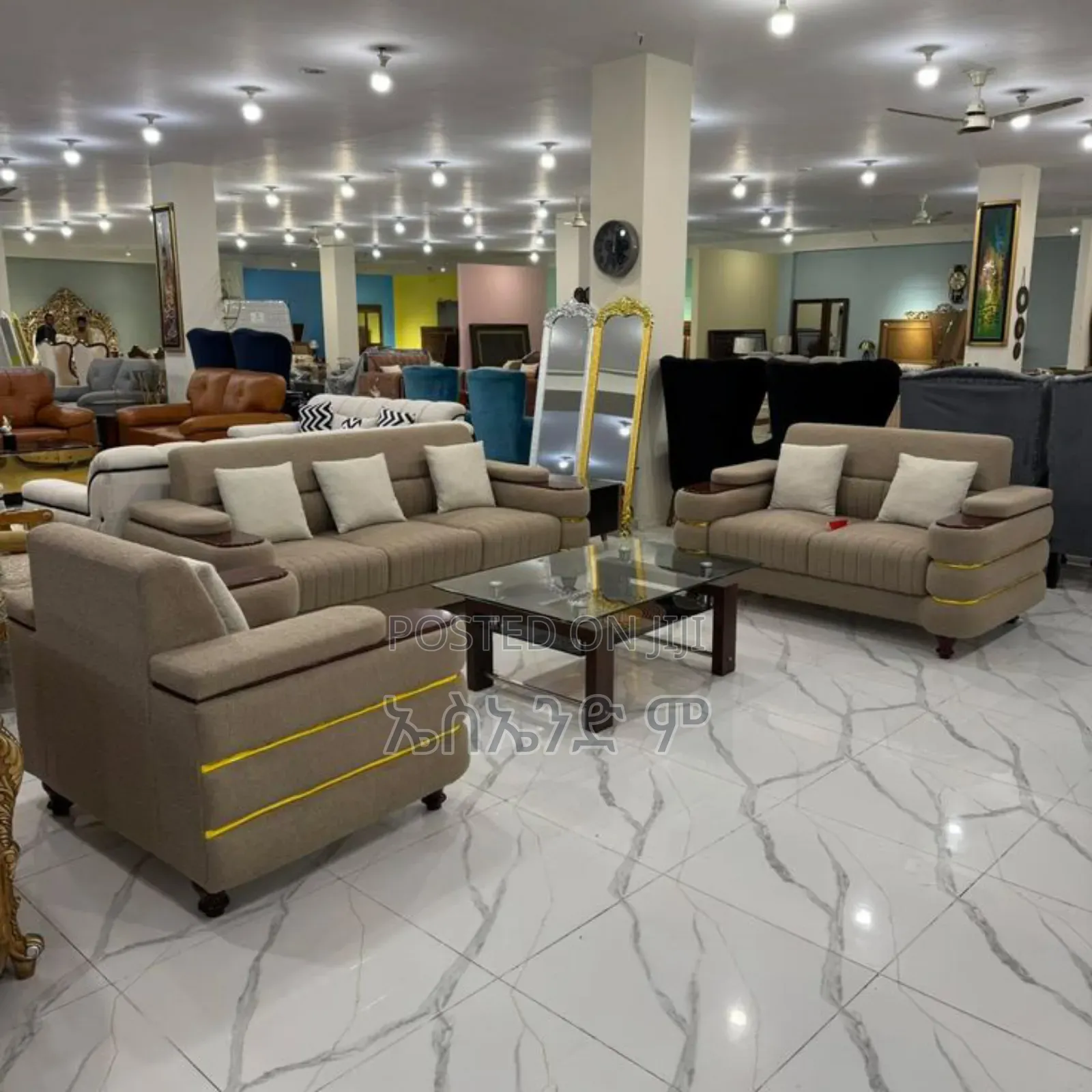 Modern Saloon Sofa Design