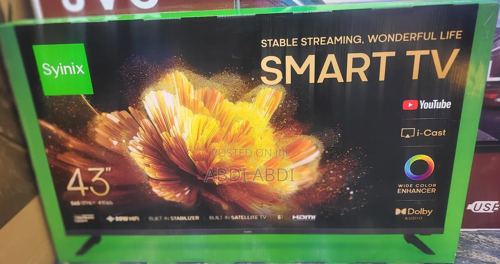 Syinix Tv 43"Inch Smart Android New 2025 Products