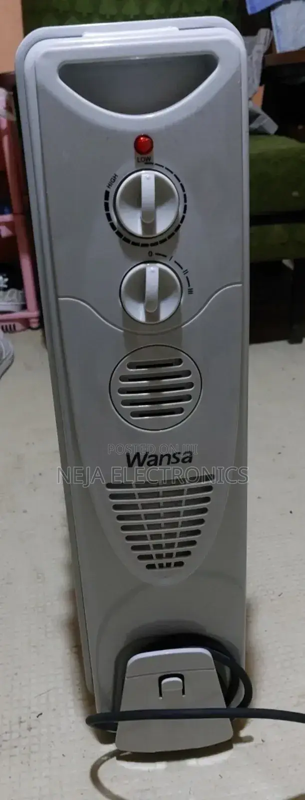 Wansa Oil Heaters 9-Finr Delivery