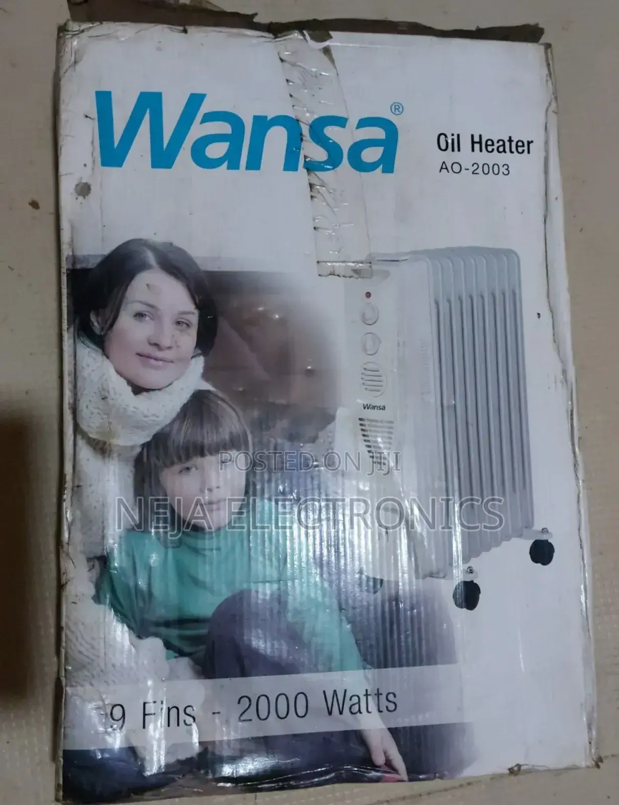Wansa Oil Heaters 9-Finr Delivery