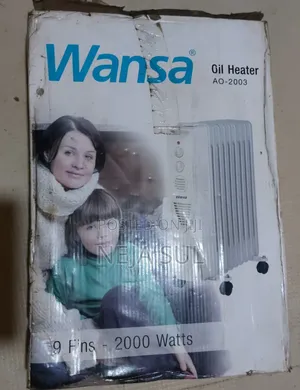 Wansa Oil Heaters 9-File for Sale in Room Heaters Delivery