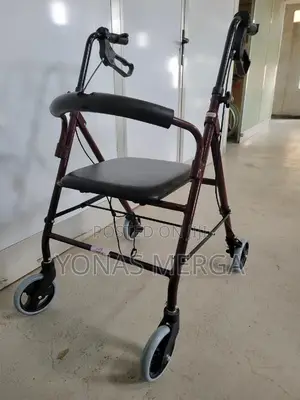 Photo - Walkerى枠walking Aid,A Chair With Back Support or a Practical