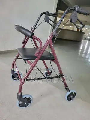 Photo - Lightweight Foldable, Easy Walker٨蛋walker With Seat Chair