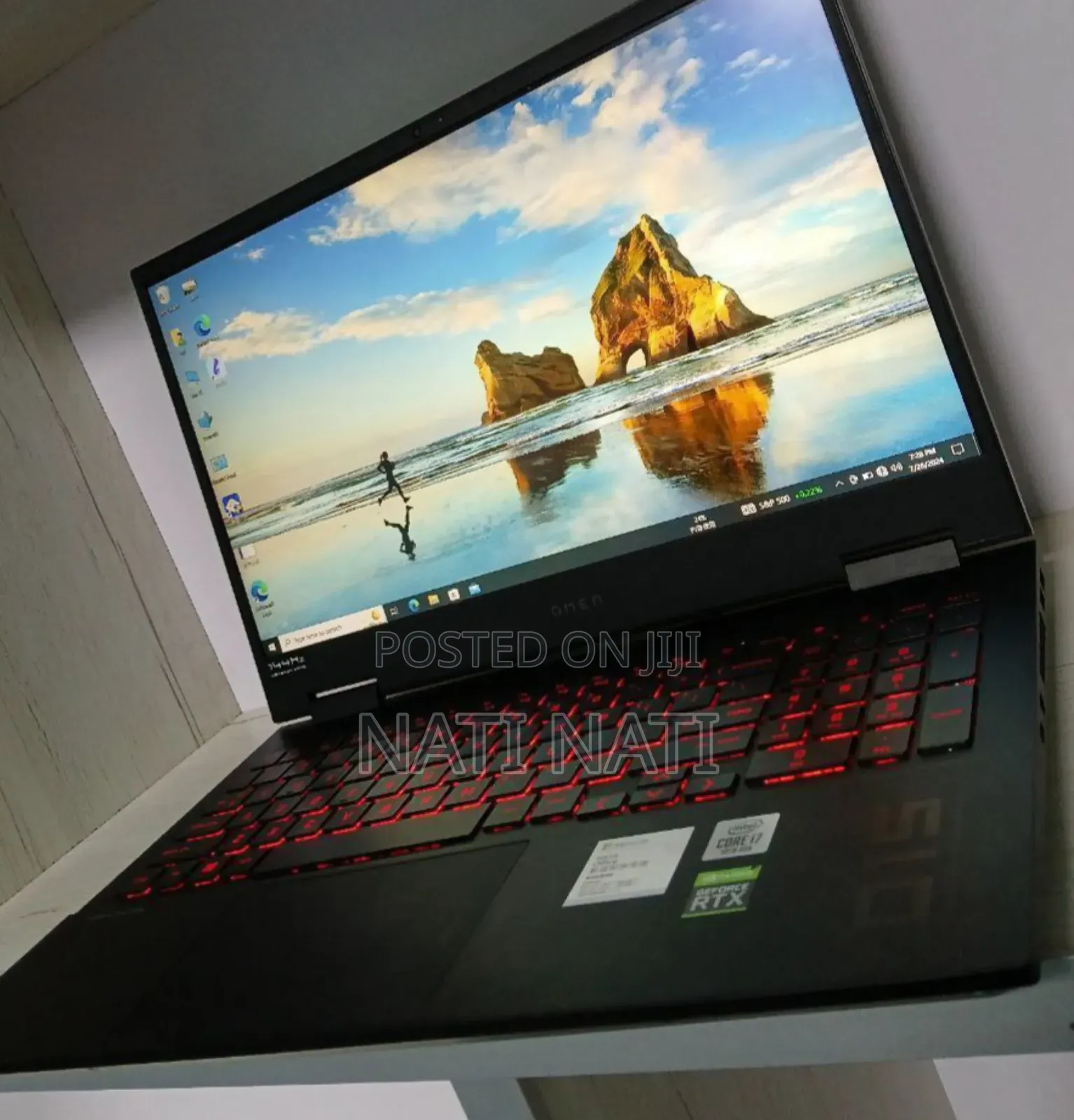 New Laptop HP Omen 15 16GB Intel Core I7 SSD 1T