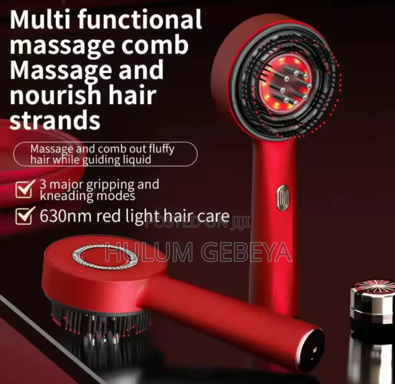Red Light Electric Scale Massager