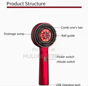 Red Light Electric Scale Massager