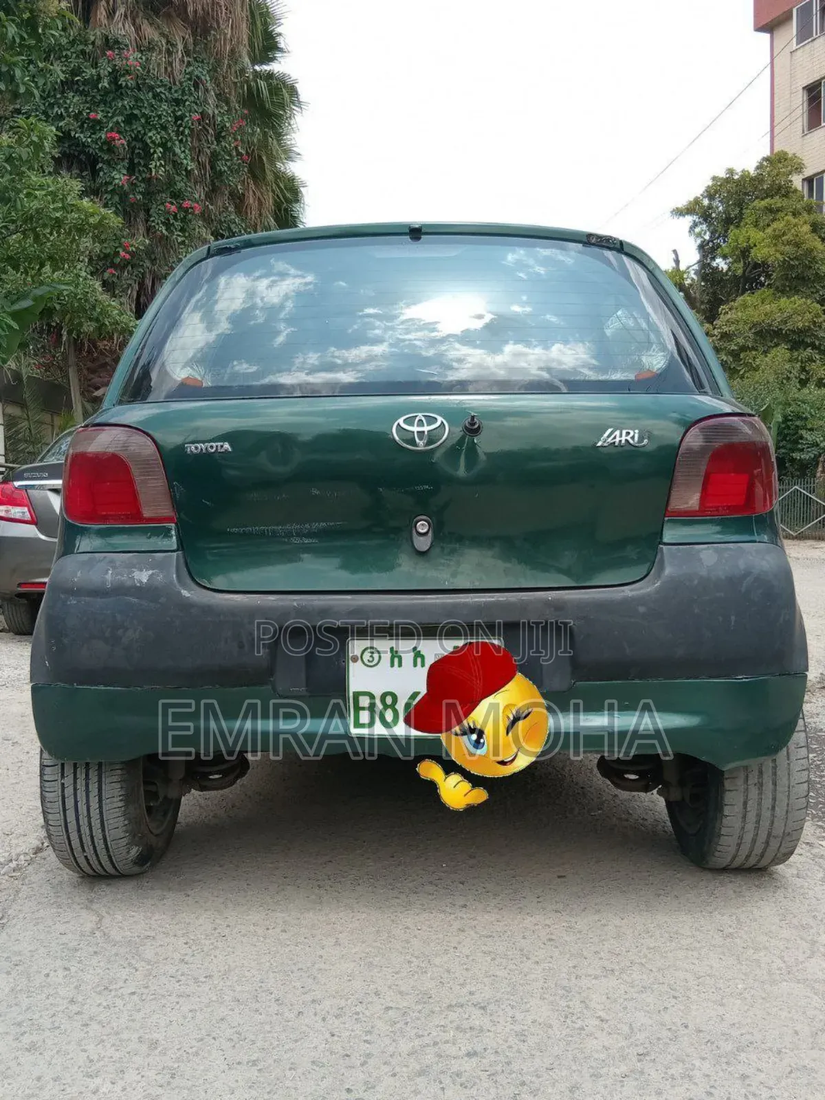 Toyota Yaris 2001 Green
