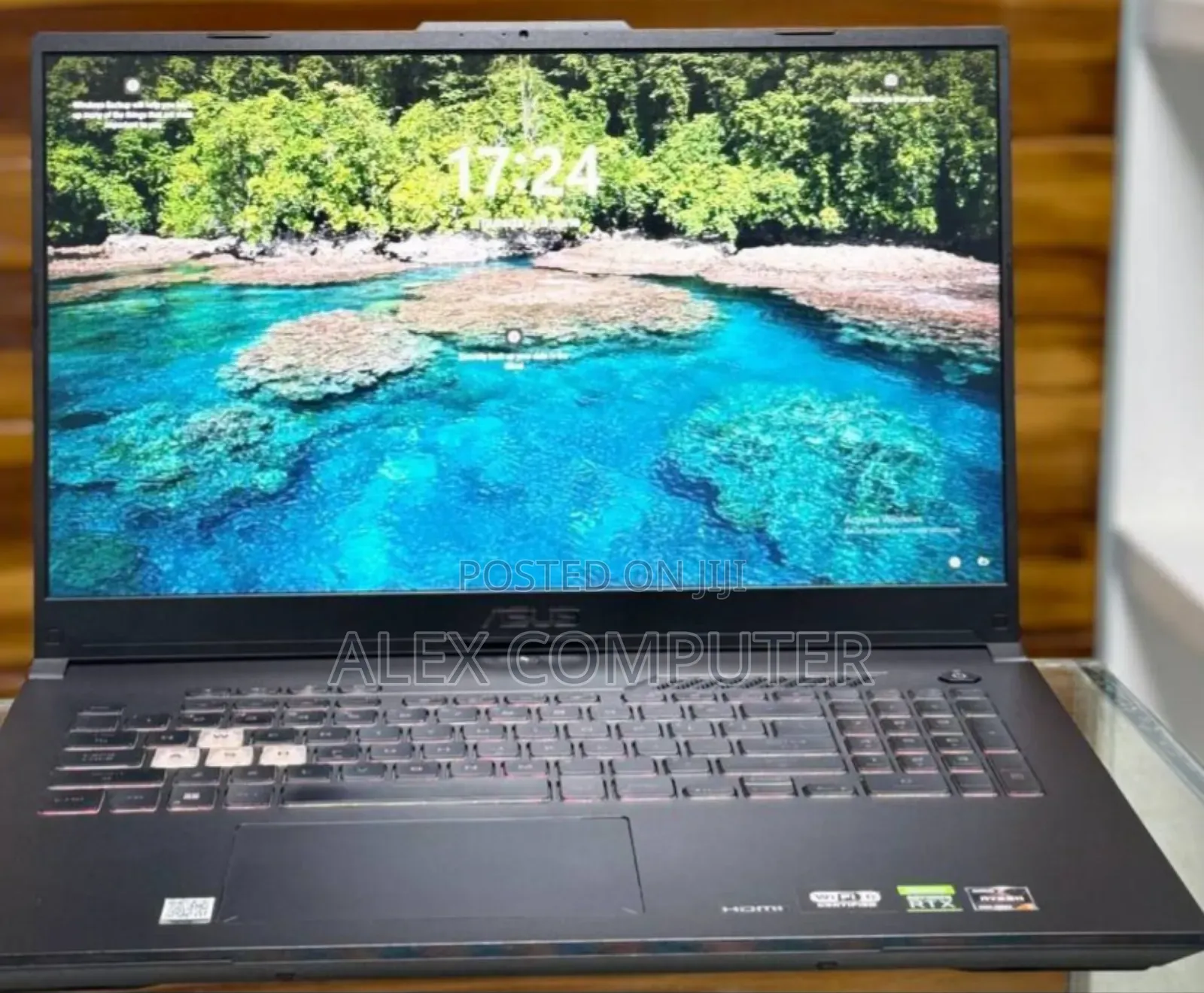 New Laptop Asus TUF Gaming A15 16GB AMD Ryzen 7 SSD 512GB