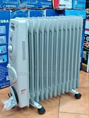 Nikura 13fin Oil Heater and Fan
