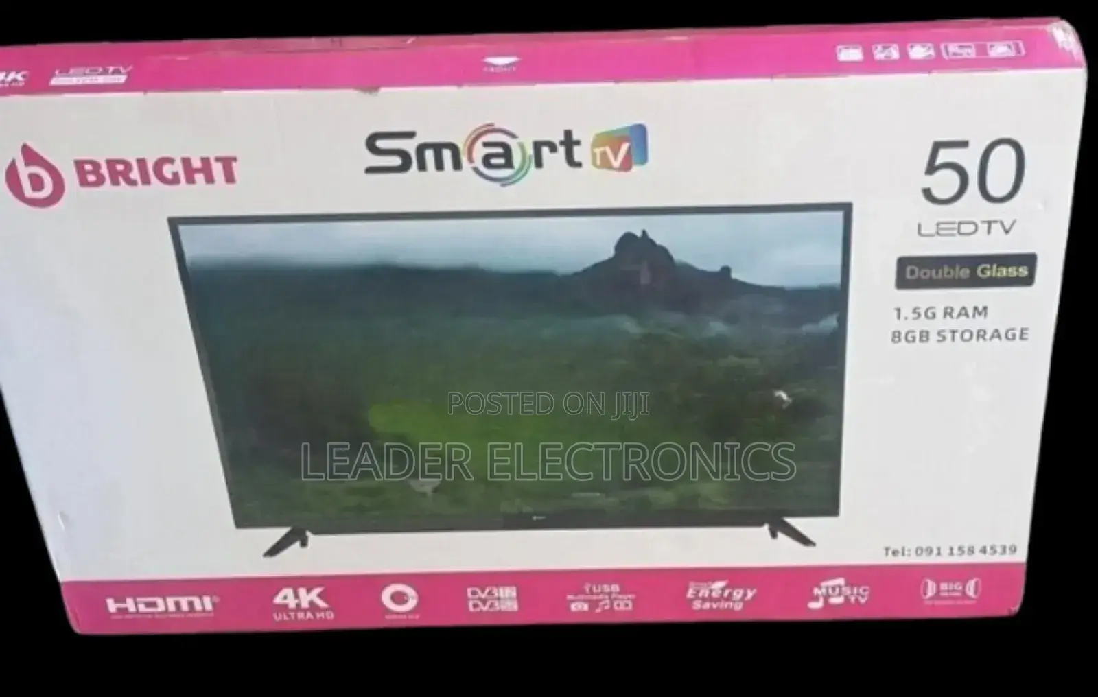 Bright Tv 50" Smart Android Tv