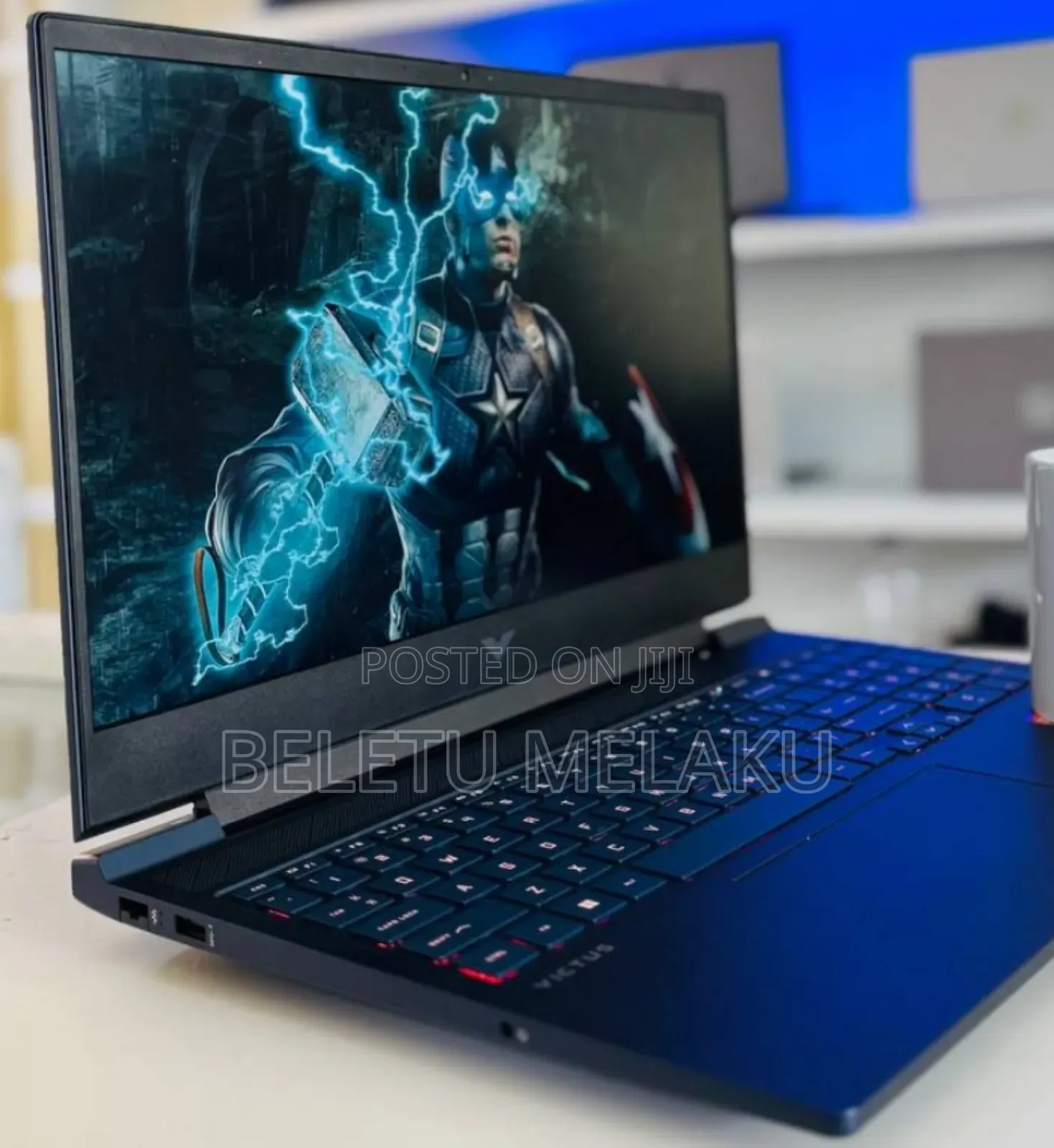 New Laptop HP Victus 15 16GB AMD Ryzen 7 SSD 1T