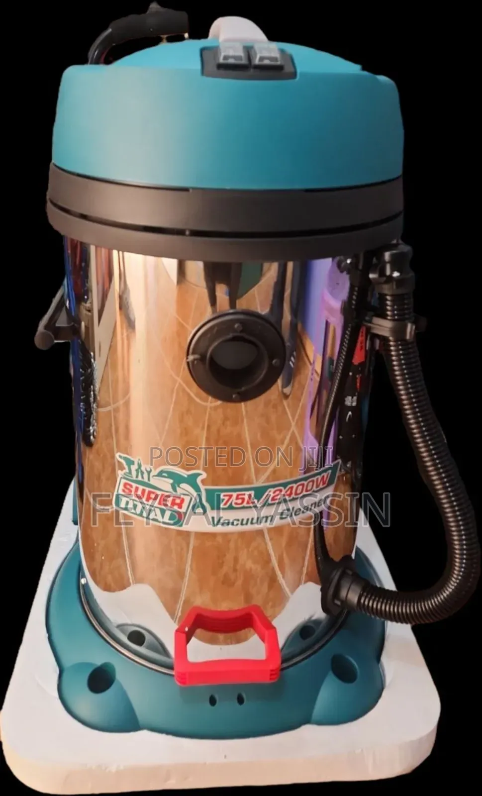 Total Vacuum Cleaner Wet and Dry 2,400w 75l