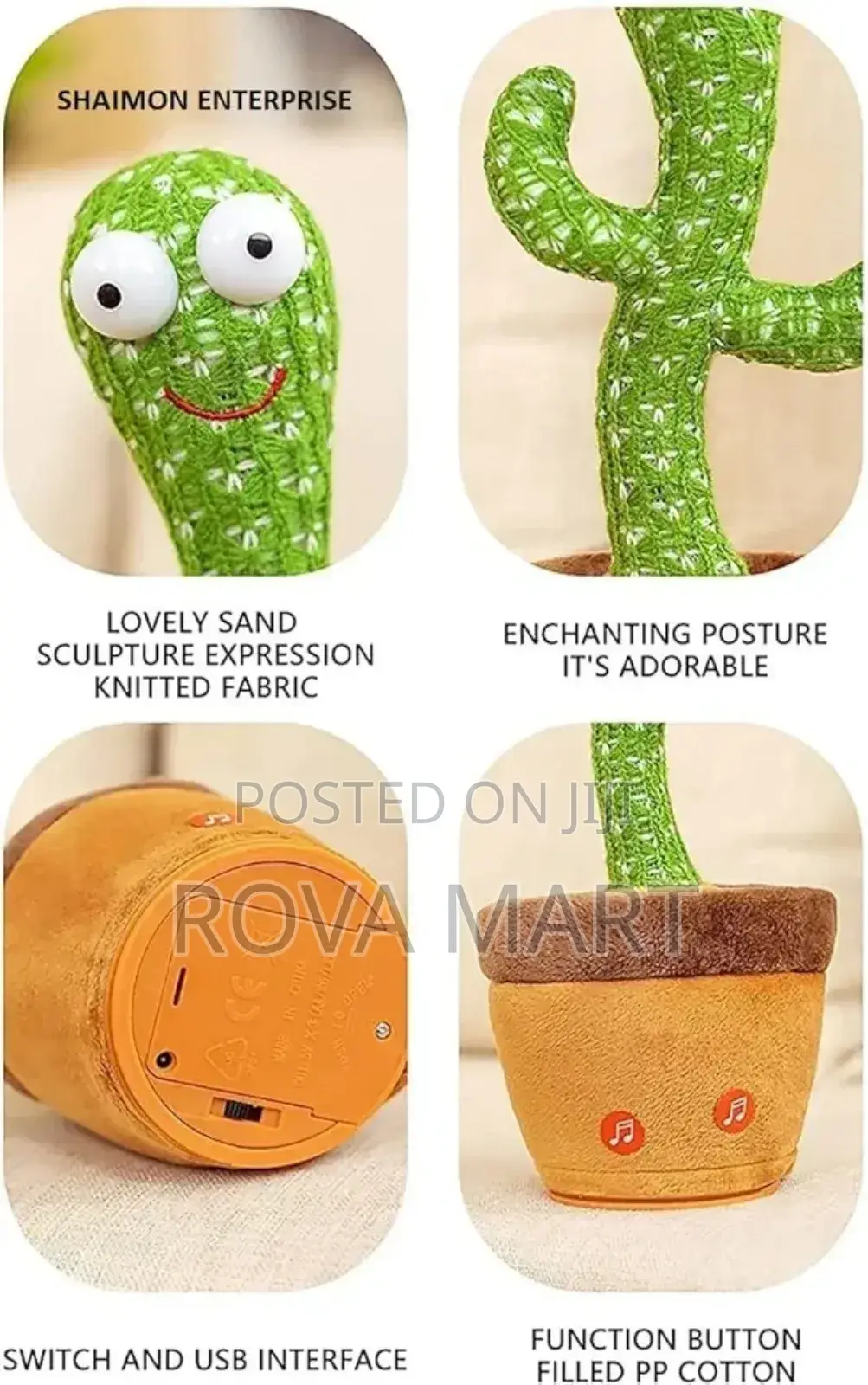 Dancing Cactus Toy