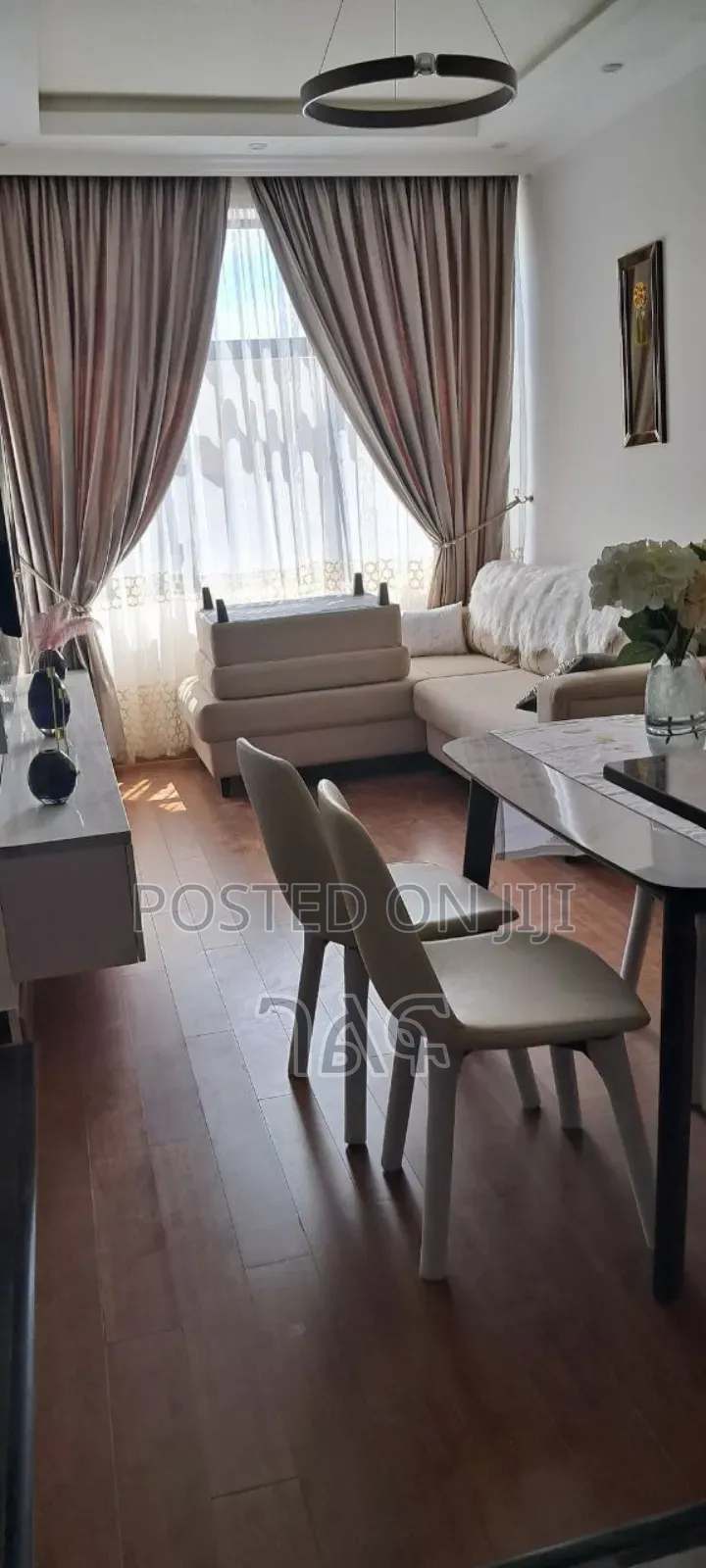 Furnished 2bdrm Apartment in ፊጋ ኖህ  ባለ 2 መኝታ ገስት, Bole for rent