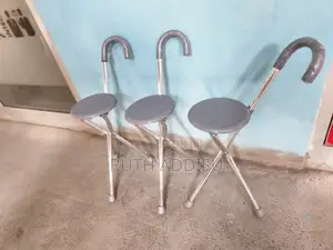 Seat and Cane Adjustable Strong Cane With Seat New