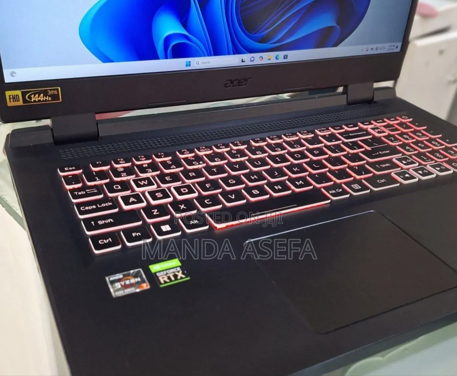 New Laptop Acer Nitro 5 16GB AMD Ryzen 7 SSD 512GB