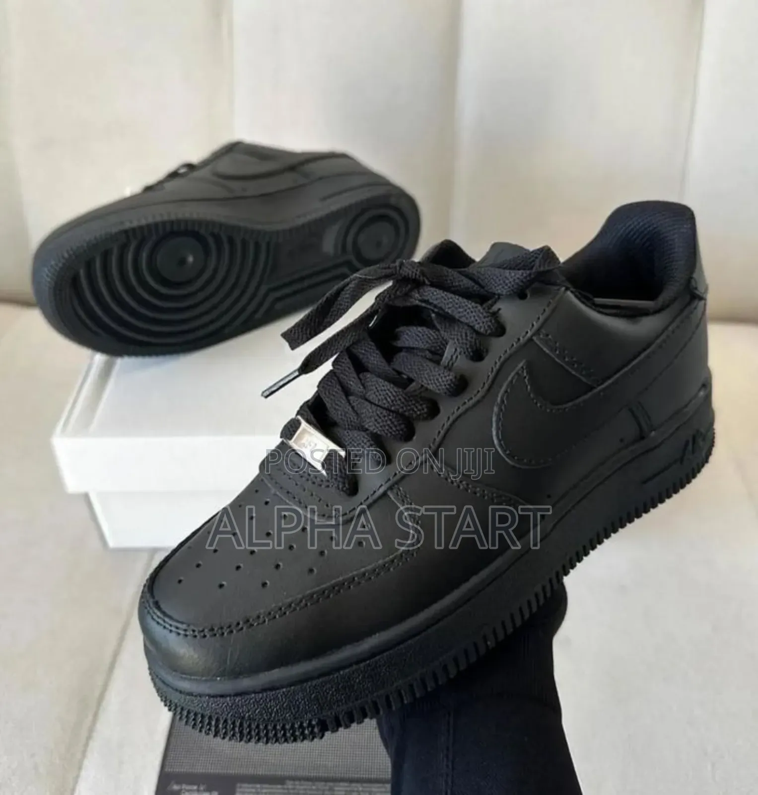 Nike Air Force Full Black High Master Quality Sneakers For