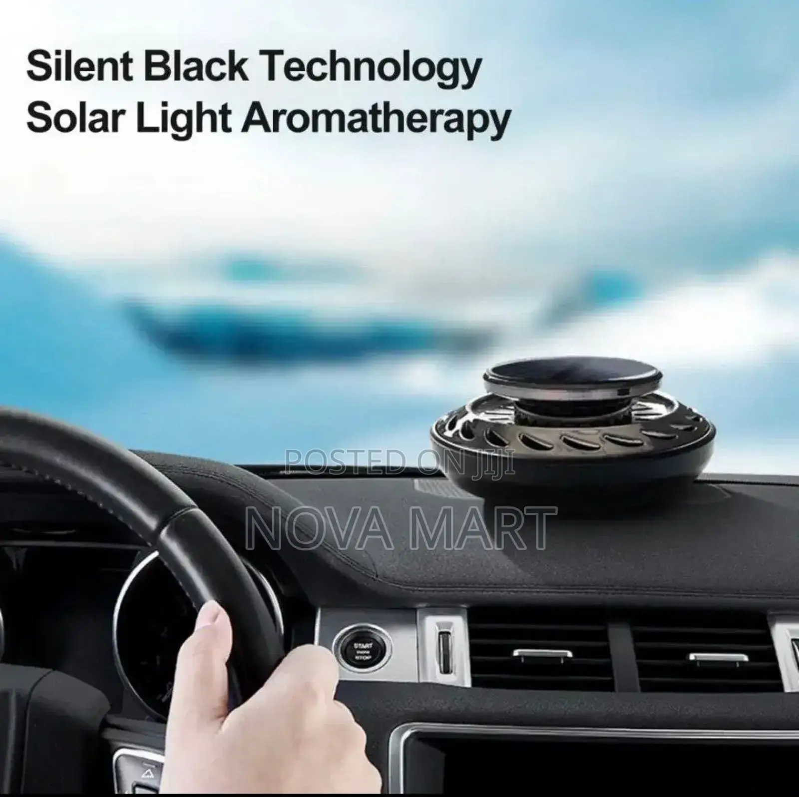 Car Aromatherapy Solar Vortex
