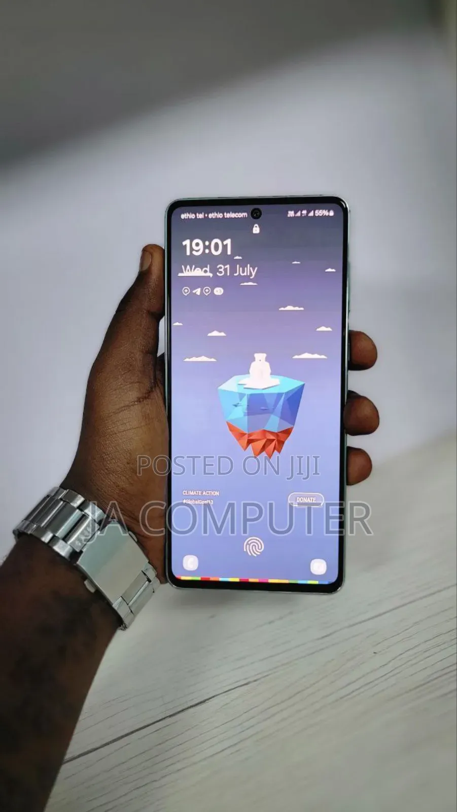 New Samsung Galaxy A73 5G 256 GB Green